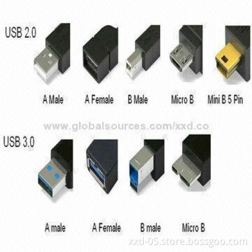 USB2.0 Data Transfer and Charging USB Cable for Cellphones, AM Micro 5-pin, 480Mbps